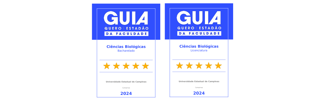 Cursos do Graduação do IB recebem 05 estrelas do Guia da Faculdade QUERO/ESTADÃO 2024