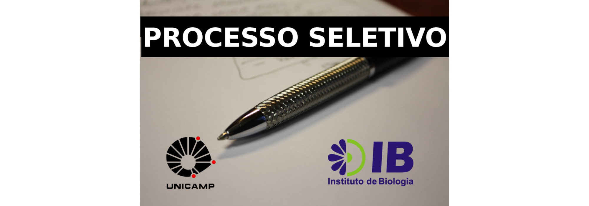 Pós-graduação do IB - Processo Seletivo 2º Semestre 2026