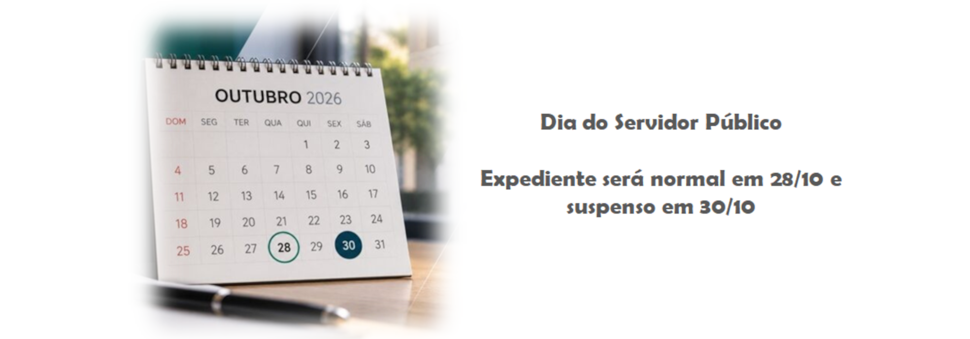 Dia do Servidor Público 2026